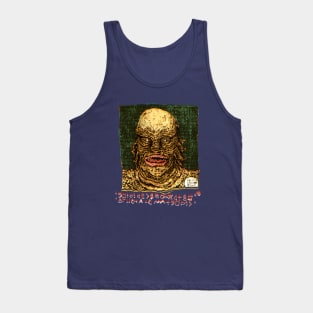 Creature from the Black Lagoon, by Maximiliano Lopez Barrios Tank Top